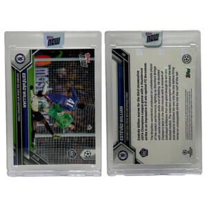 2025-26 Topps Now UCL Estevao Willian #052 Chelsea Rookie Card (RC)